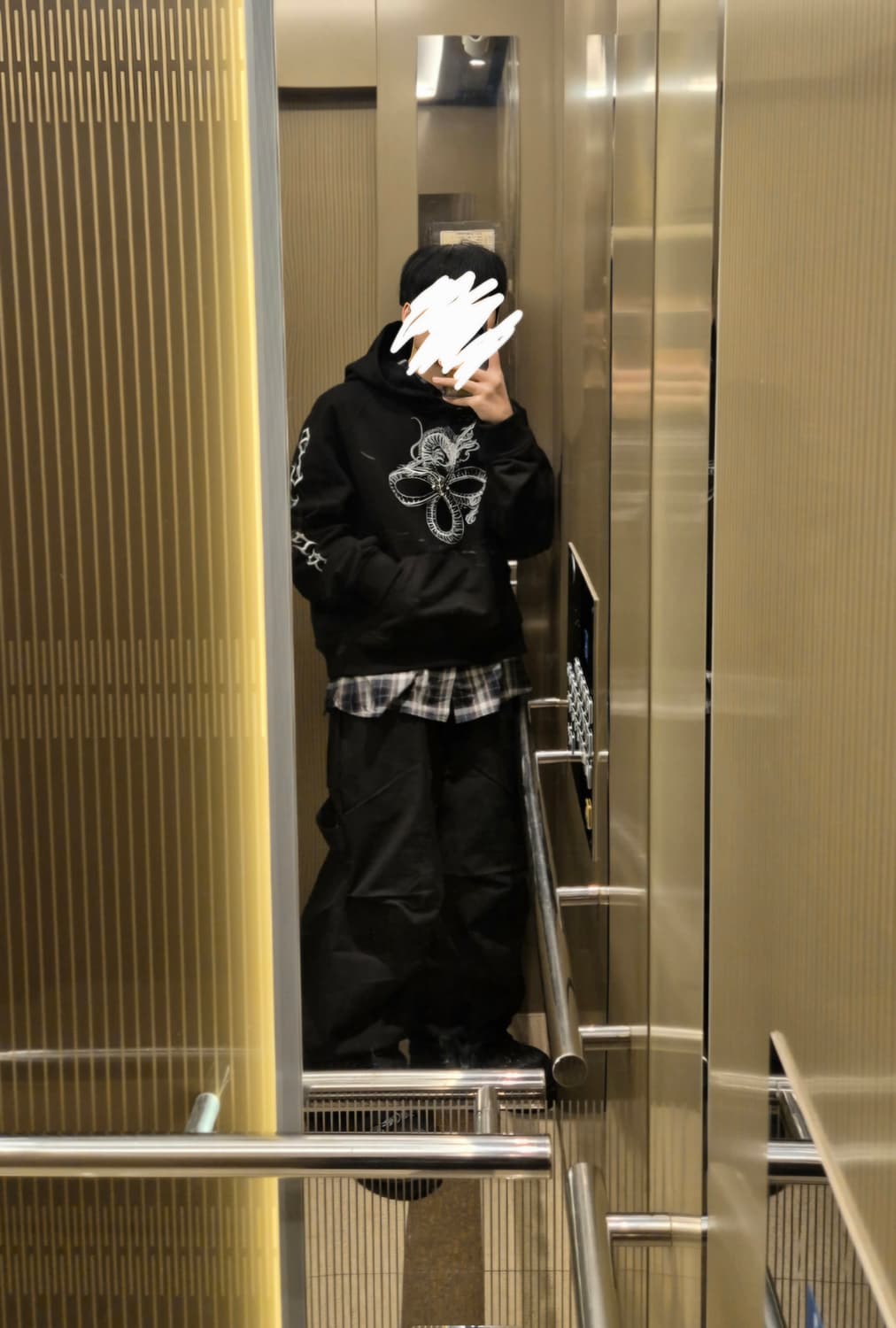 써저리 미르 후디 블랙 L 상품이미지2