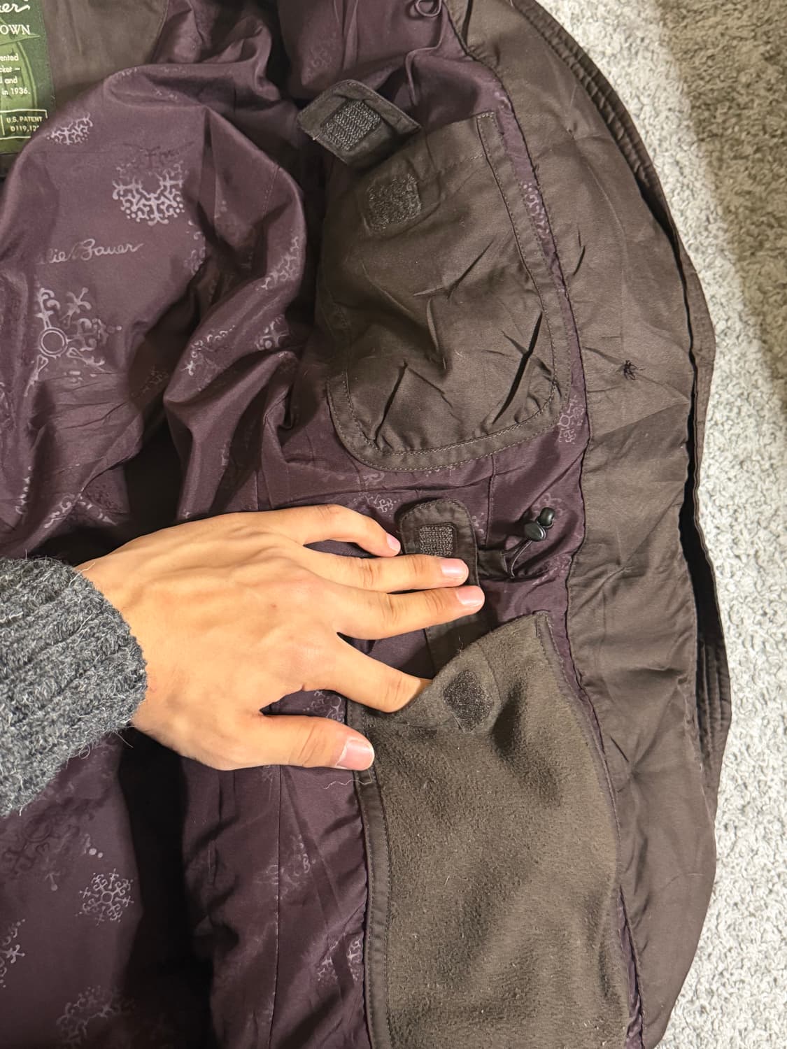 에디바우어 퀼티드 구스다운 자켓 상품이미지8