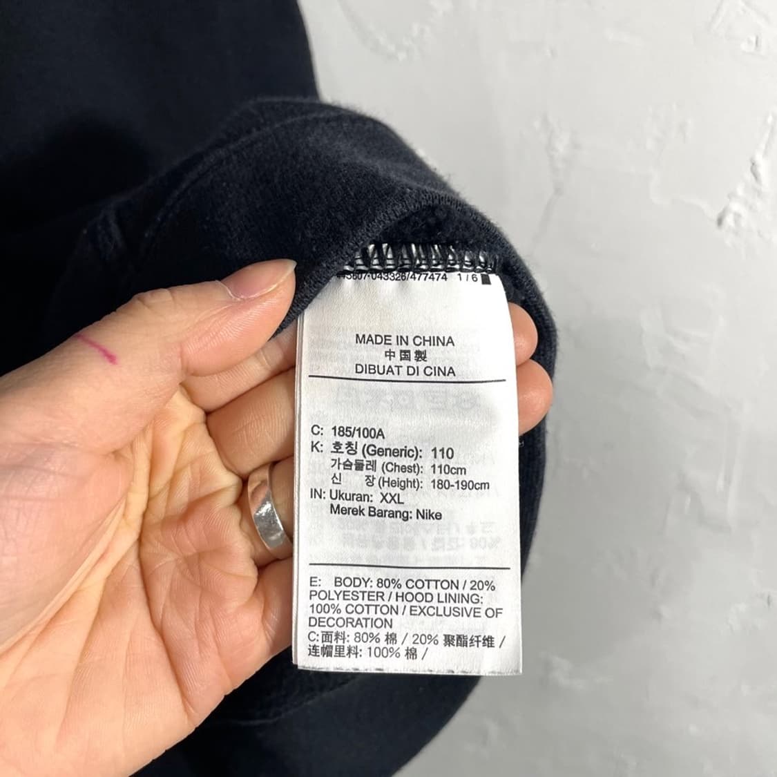 나이키 자수로고 후드티  상품이미지5