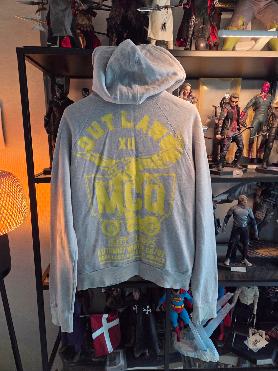 알랙산더 맥퀸 그레이 후드집업 L 상품이미지2