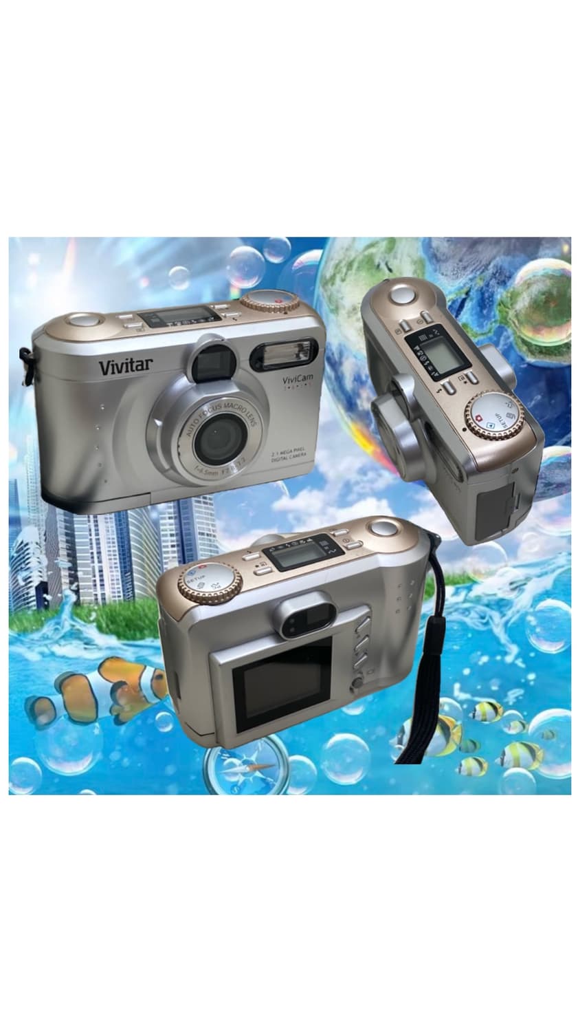 초레어!) Vivita Vivicam 3615 디카 상품이미지1