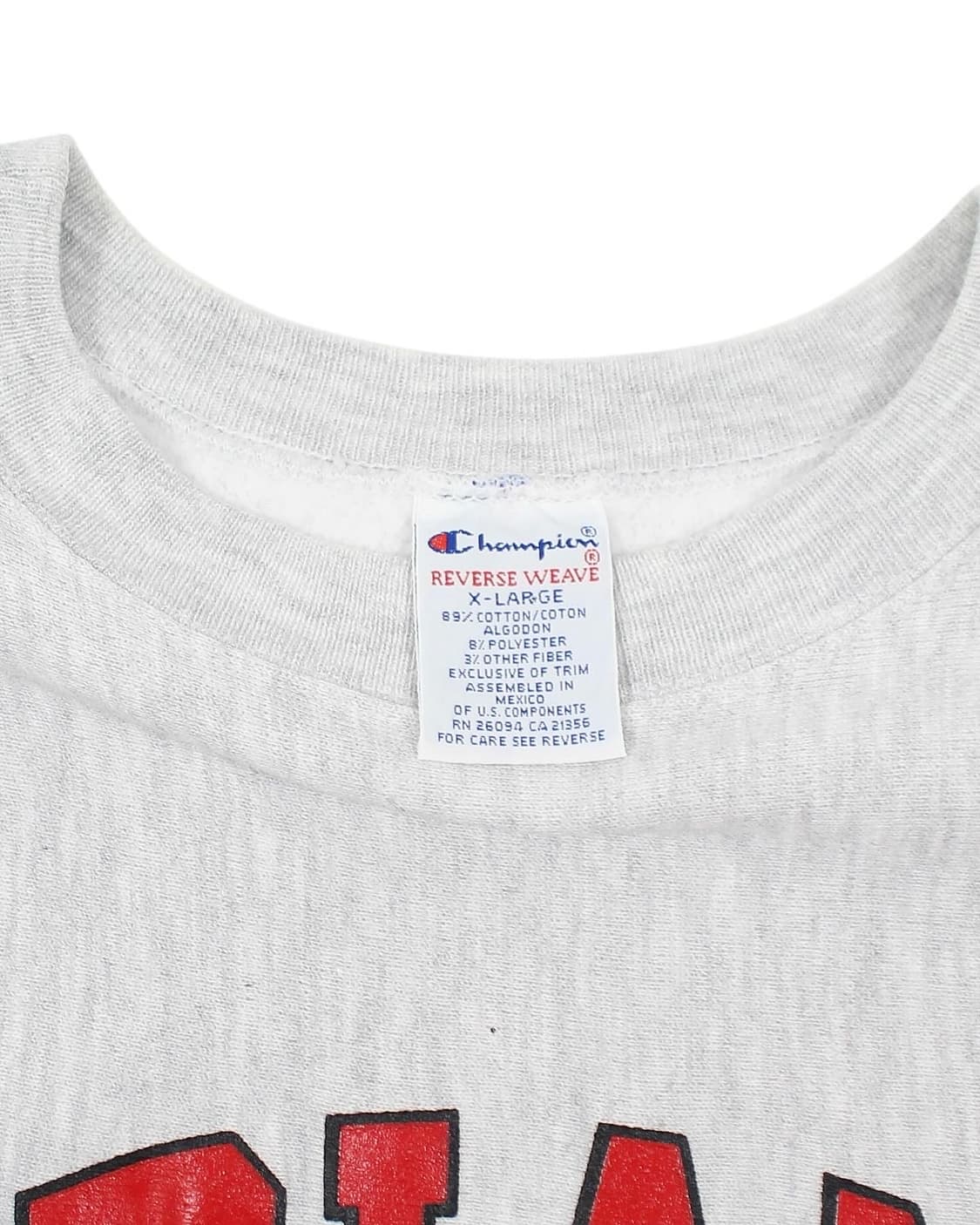 90-00s 챔피온 리버스위브 스웻셔츠 인디아나 빈티지 상품이미지4