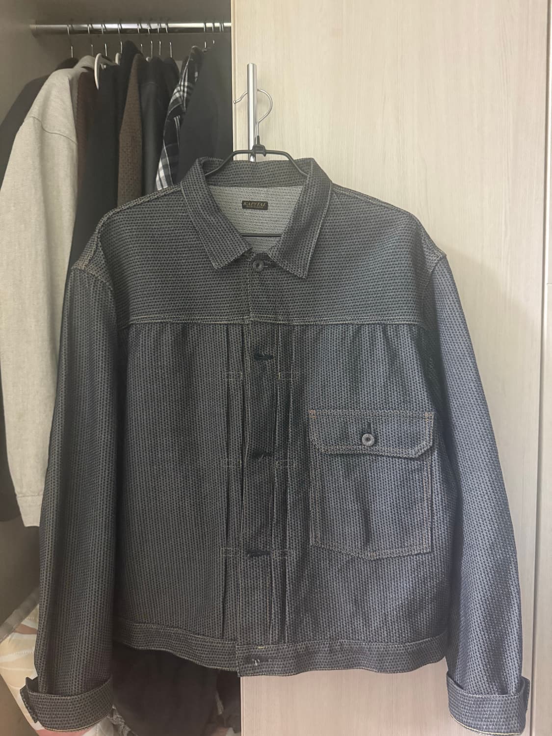 [5] Kapital Century Denim N7S Charcoal 상품이미지2