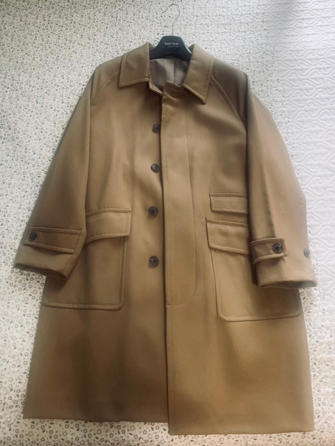 [95] 시리즈 series 트래블러 발마칸 트윌 코트 베이지 상품이미지6