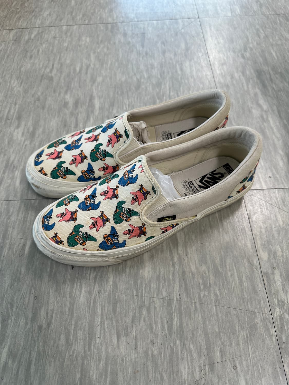 반스 볼트라인 스펀지밥 콜라보 9.5사이즈 상품이미지2