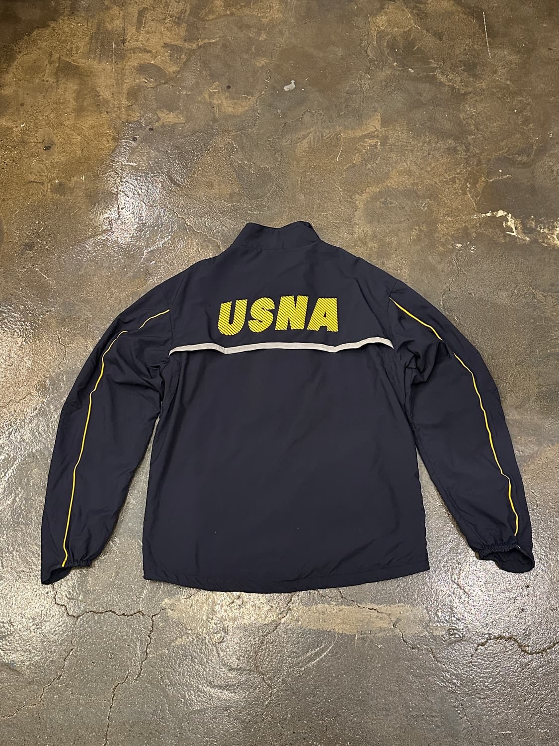 USNA 뉴발란스 네이비 트랙 자켓  M 상품이미지2