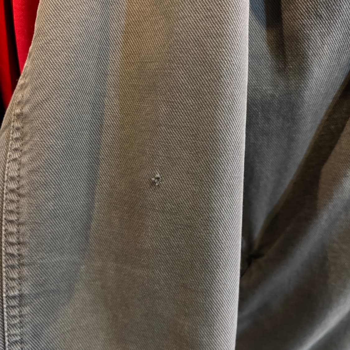 디젤 누빔 멀티포켓 자켓 라이트그레이 XL 상품이미지8