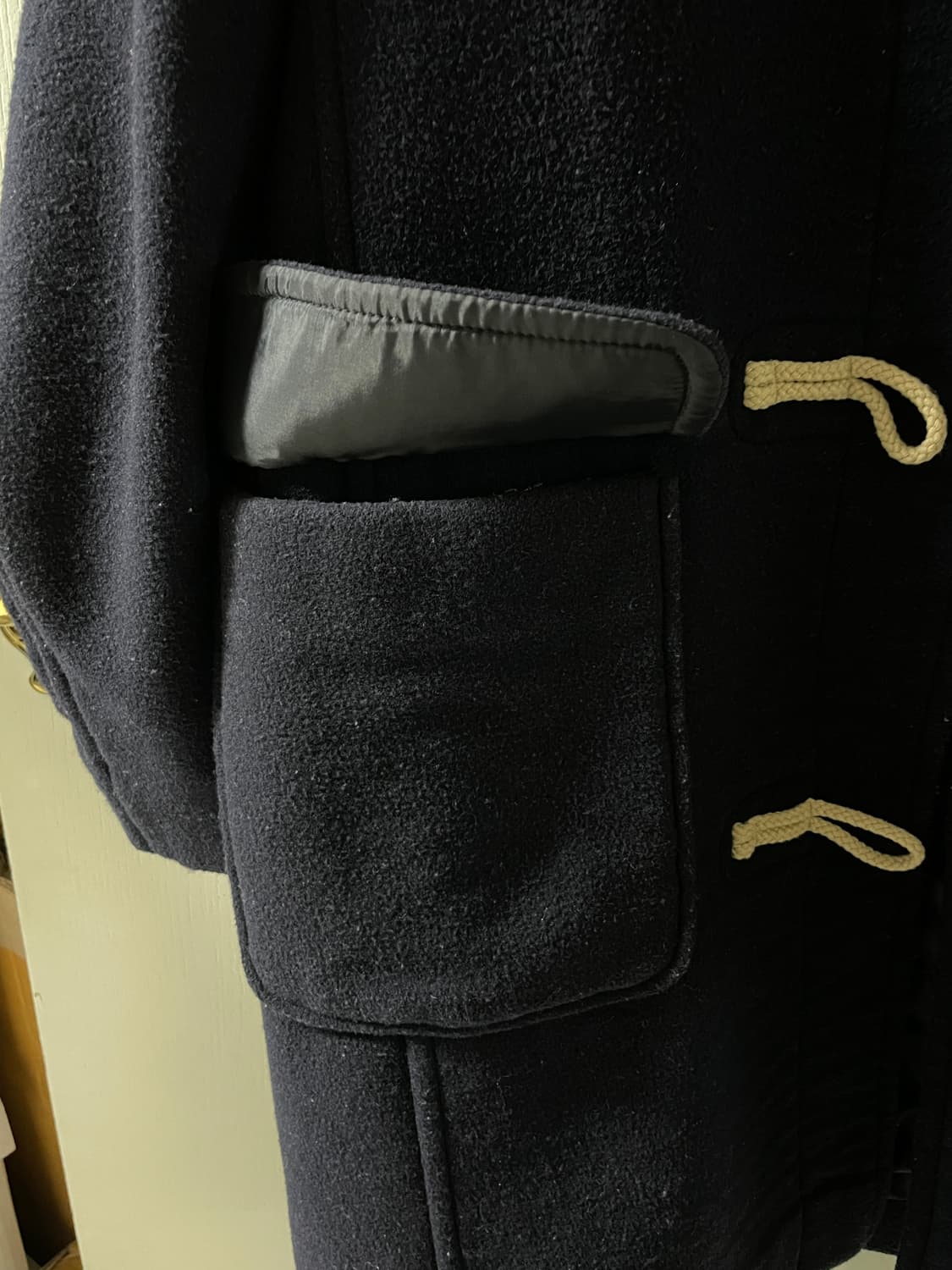 유니클로 2016 떡볶이코트 더플코트 네이비 L 상품이미지6