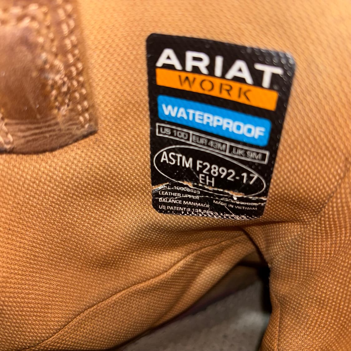 ariat 웨스턴부츠 10D 270-275 상품이미지7