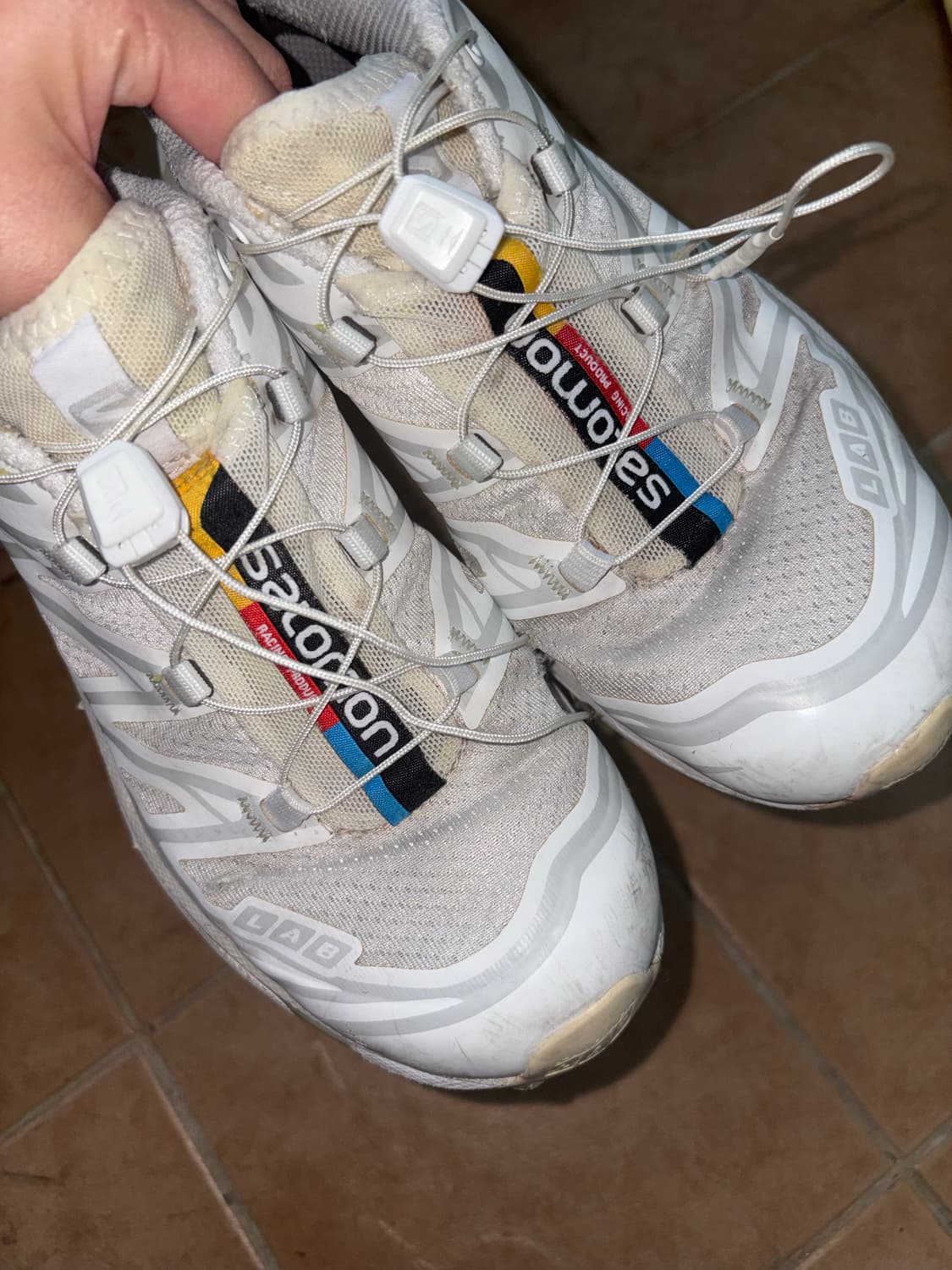 살로몬 xt-6 화이트 230 상품이미지3