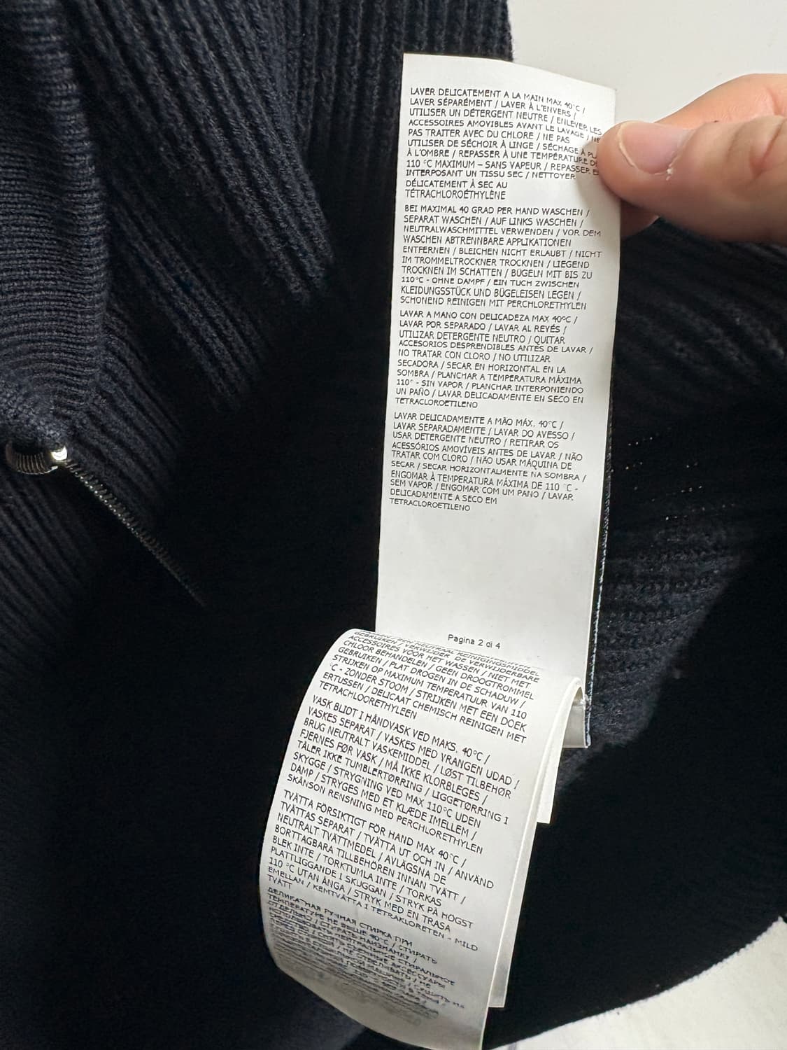 스톤아일랜드 니트집업 XL 상품이미지8