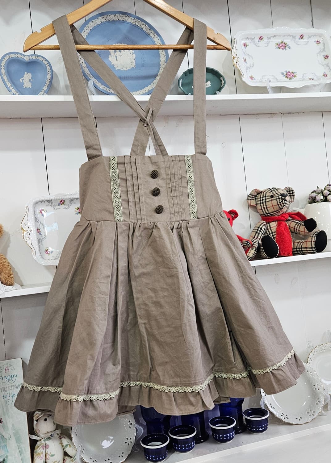 ARROW 서스펜더 스커트 상품이미지3