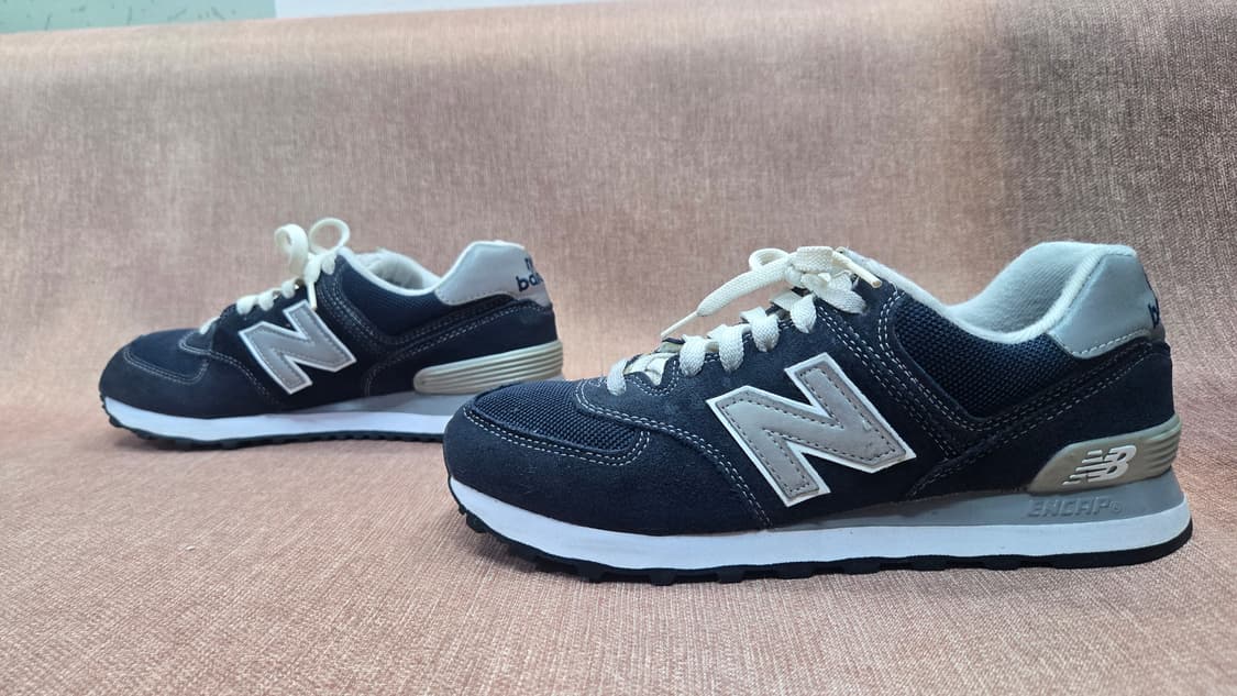 뉴발란스 250mm-  574 네이비 운동화 상품이미지4