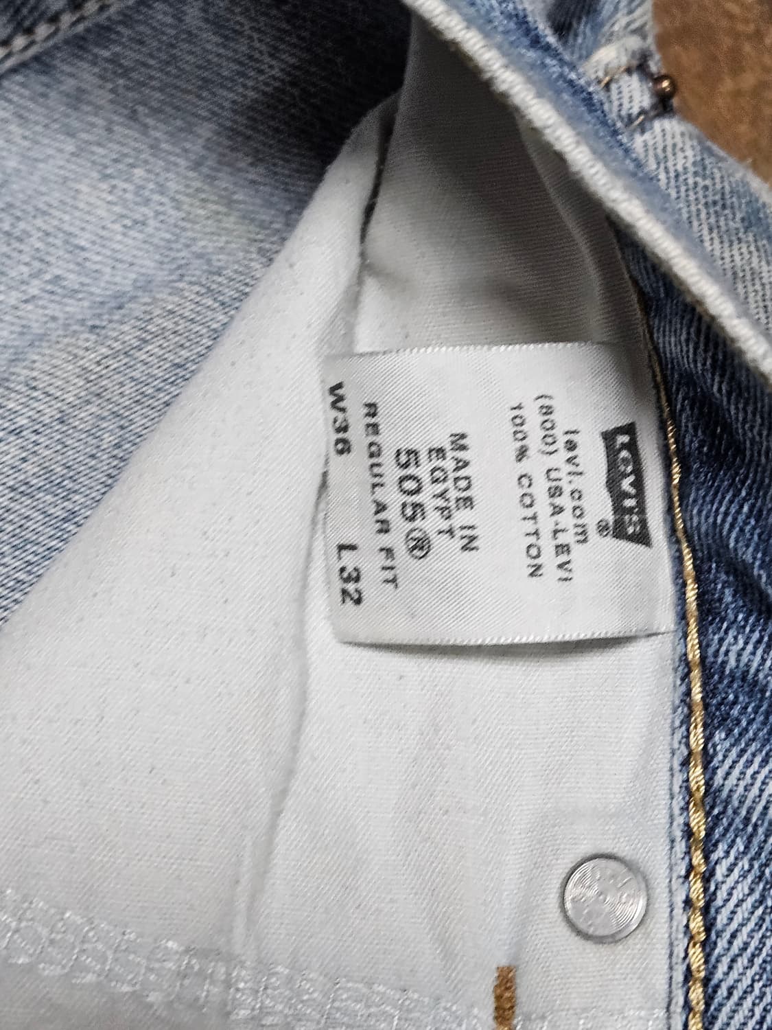 리바이스)빈티지 505 36x32 상품이미지4