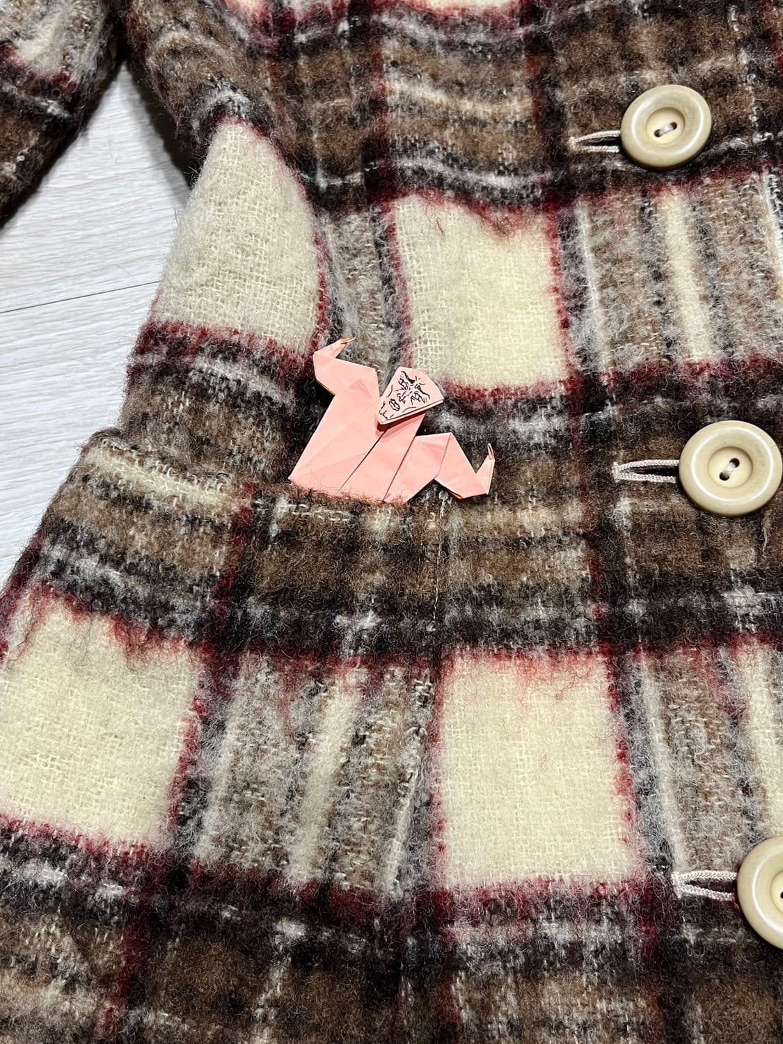 빈티지 갸루 롱코트🍮 상품이미지4