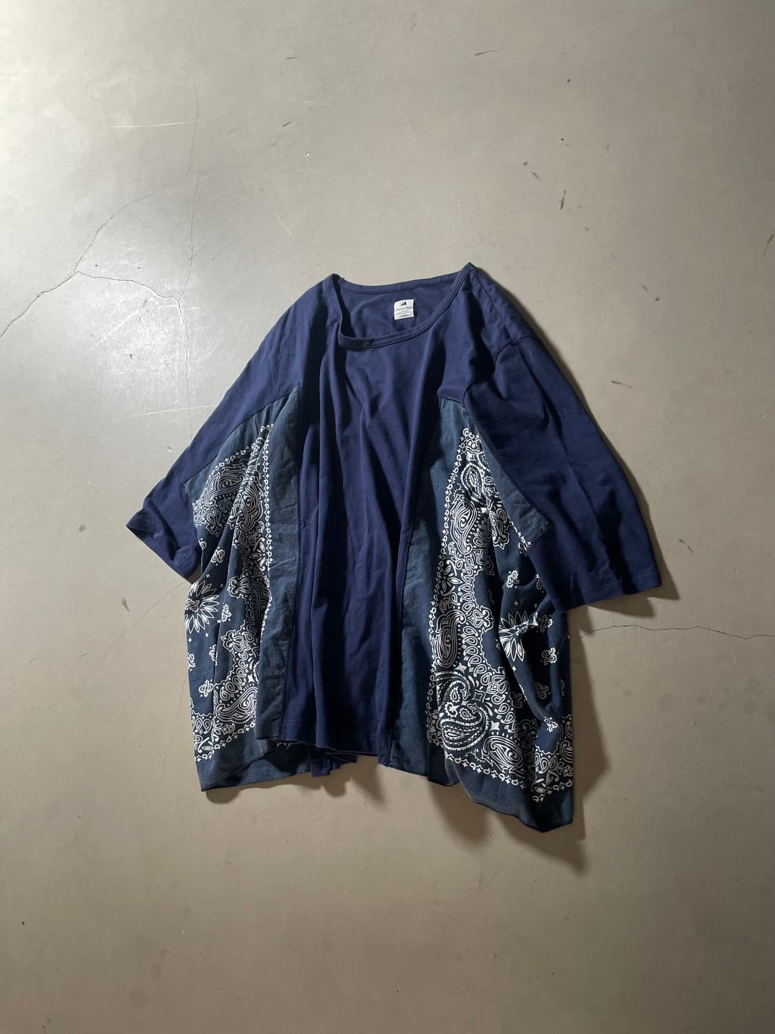 서스콰치패브릭 Bandana Panel T-shirt 상품이미지1