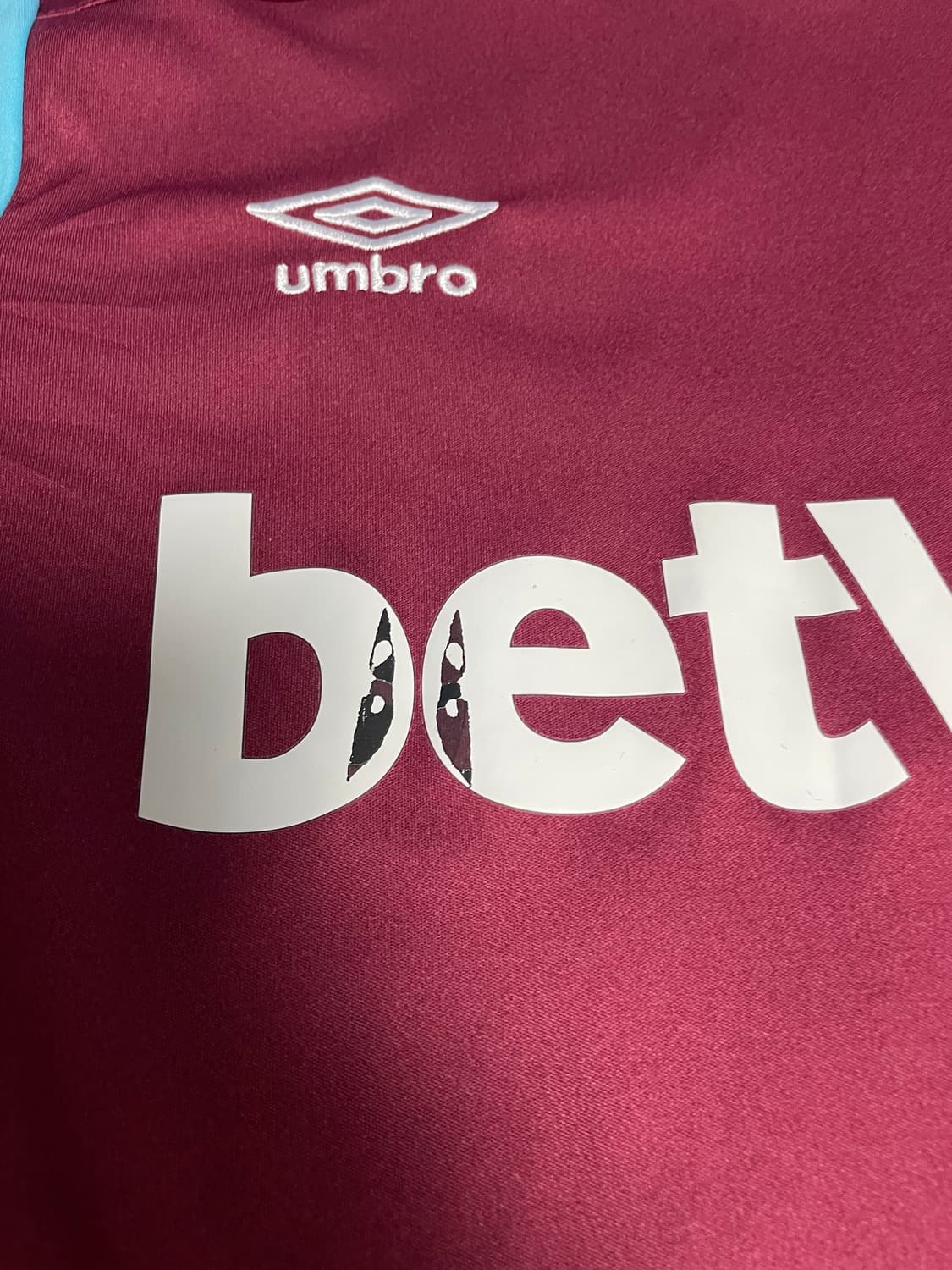 16/17 웨스트햄 앤디캐롤 유니폼 상품이미지4