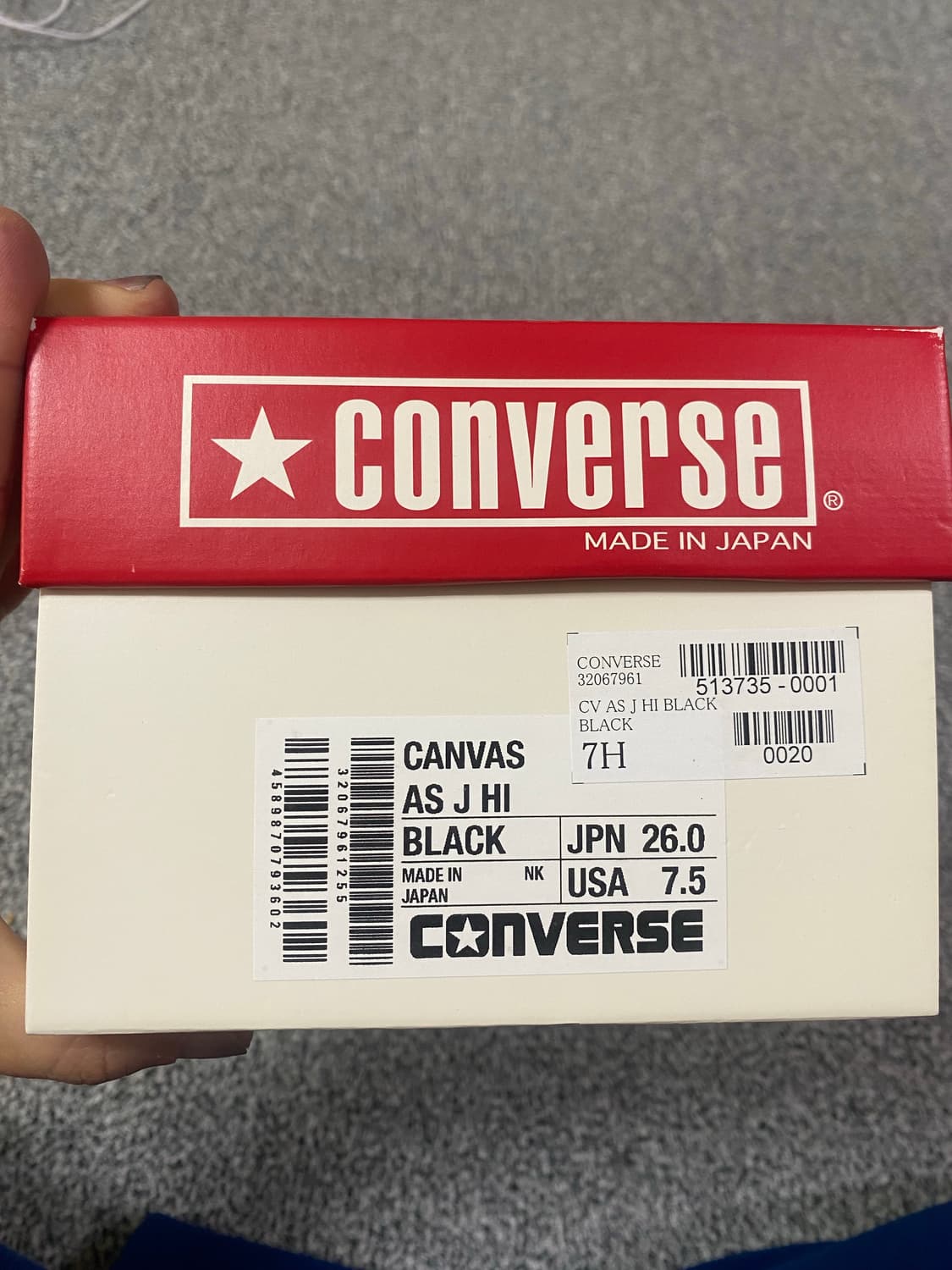 [CONVERSE] 컨버스 제이하이 블랙 260사이즈 상품이미지9