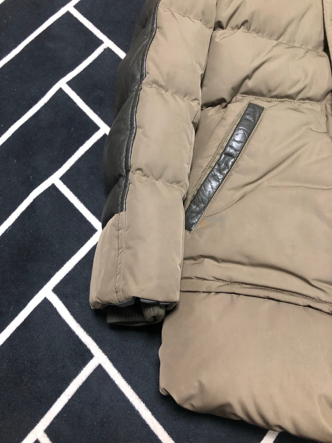 시스템옴므 리얼 시어링양가죽무스탕패딩/몽클레어 스톤 발망 프라다 구찌 톰 상품이미지3