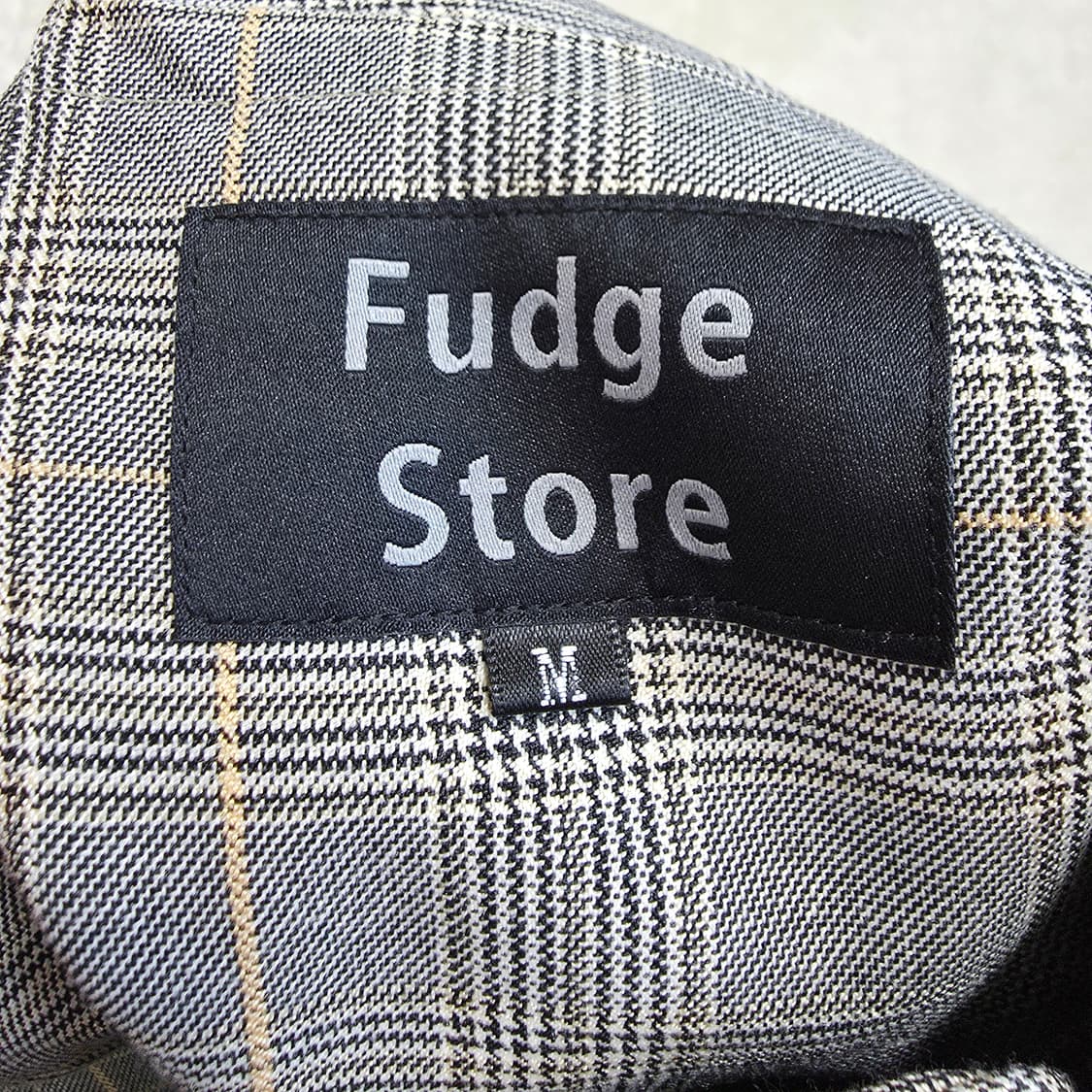 (M)라퍼지스토어 세미오버 글랜체크 자켓 상품이미지4