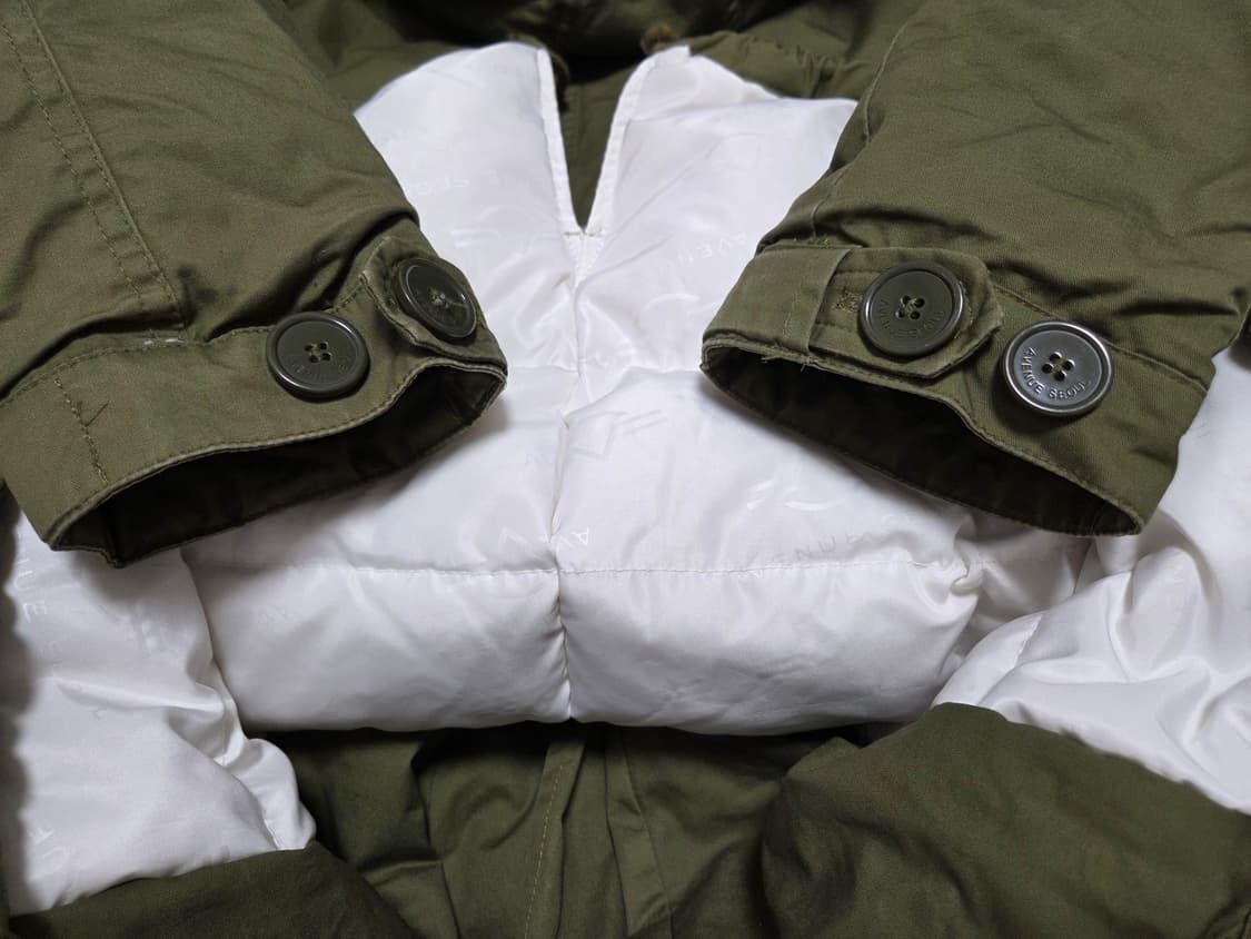 에비뉴서울 라쿤퍼 다운 야상 상품이미지10