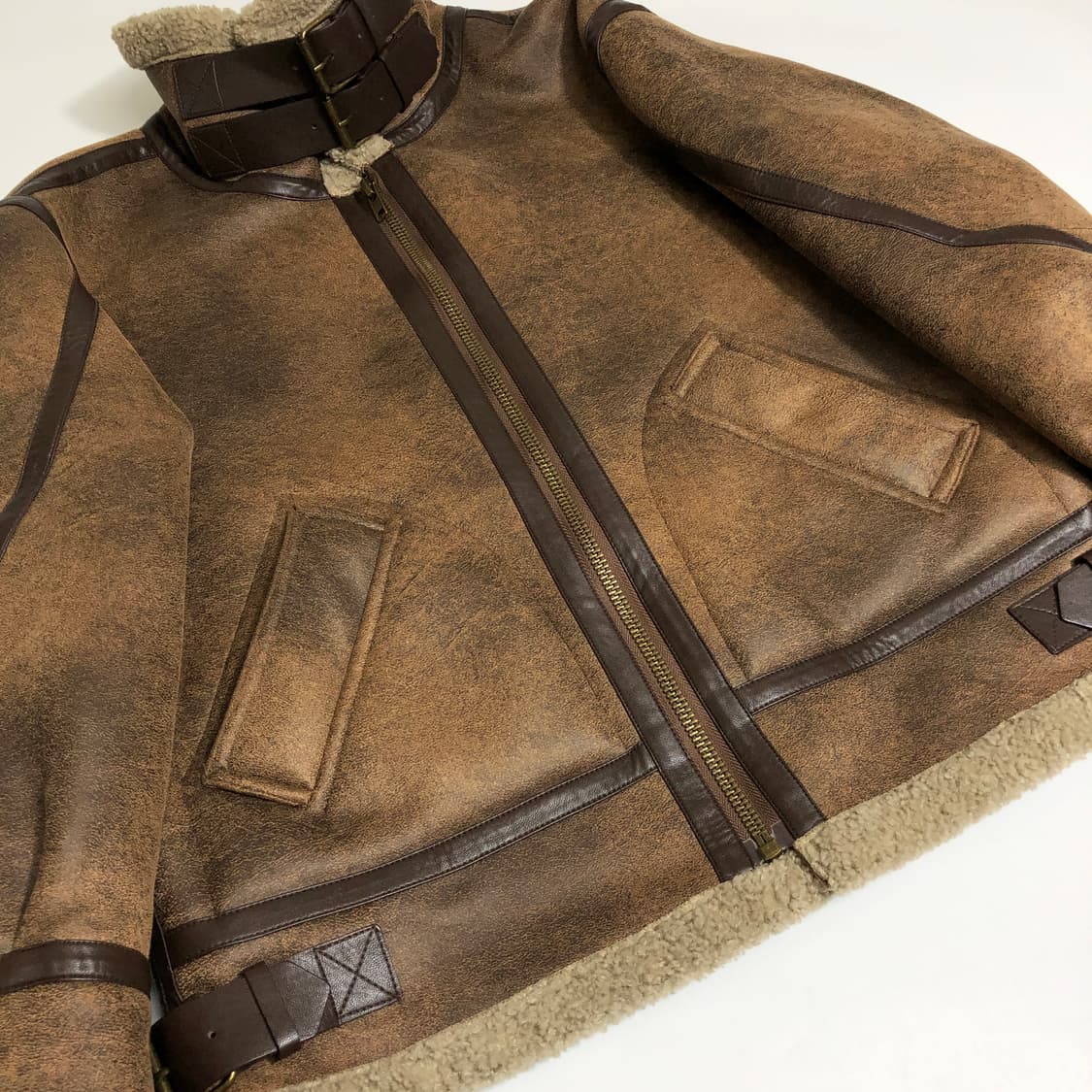 Hegir 무스탕 점퍼 s 상품이미지3