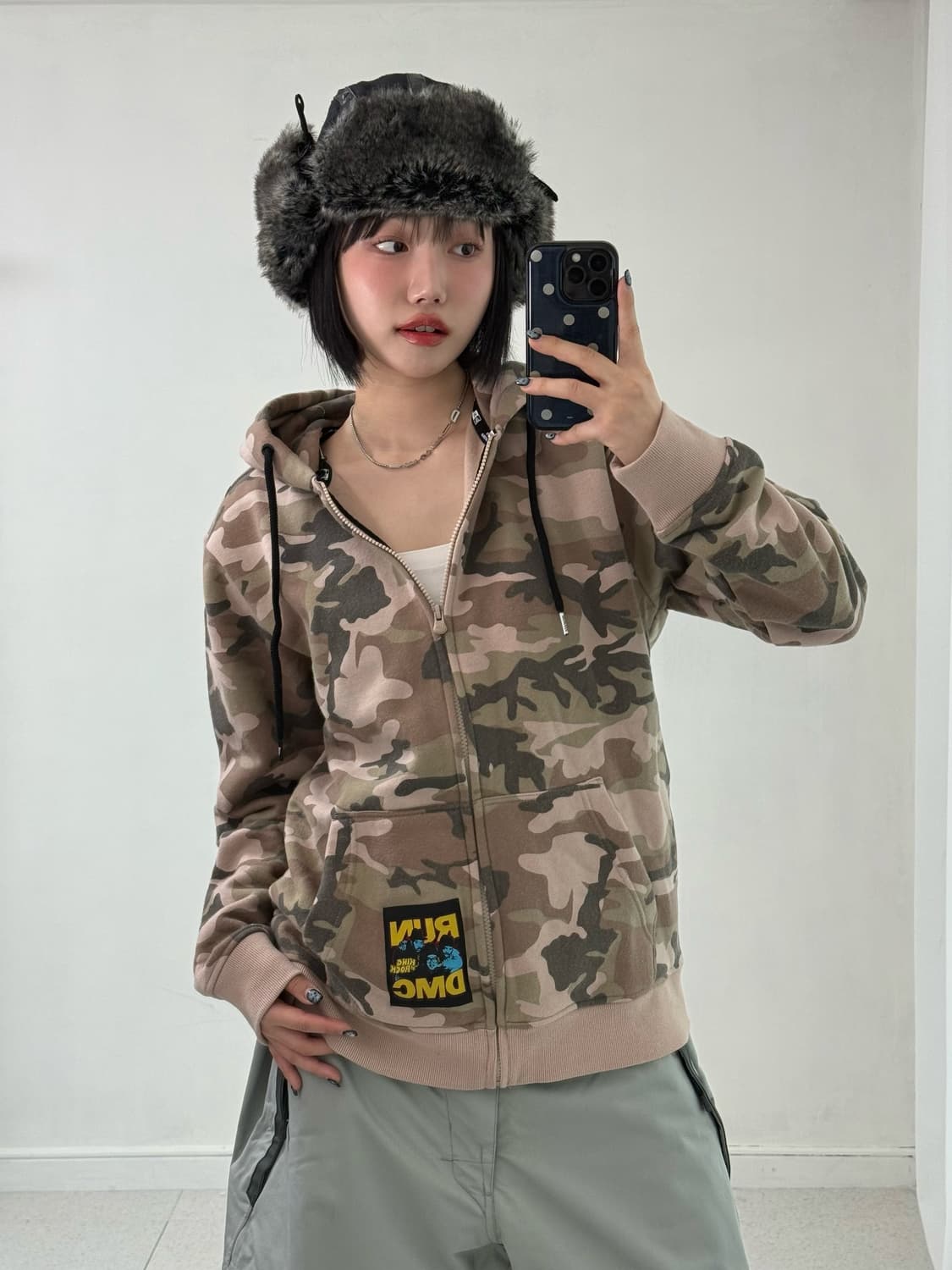 뉴에라 카모 후드집업 상품이미지1