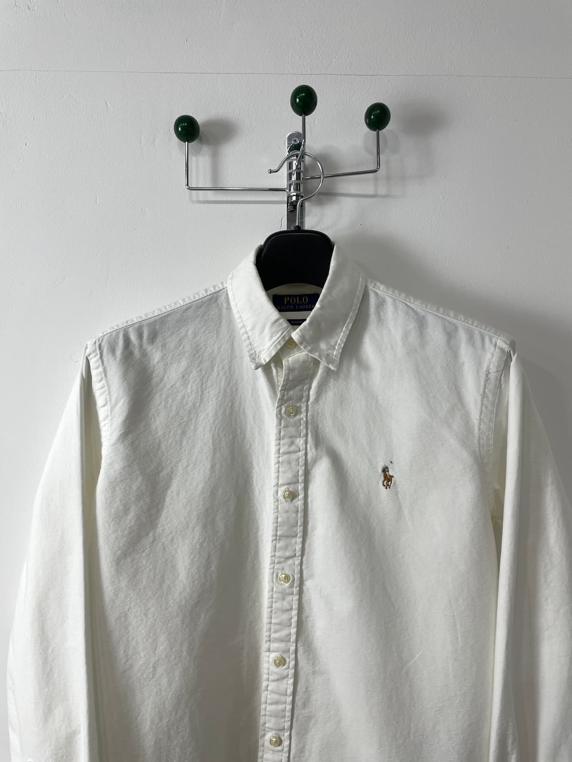 폴로 랄프로렌 화이트 옥스포드 셔츠  상품이미지1