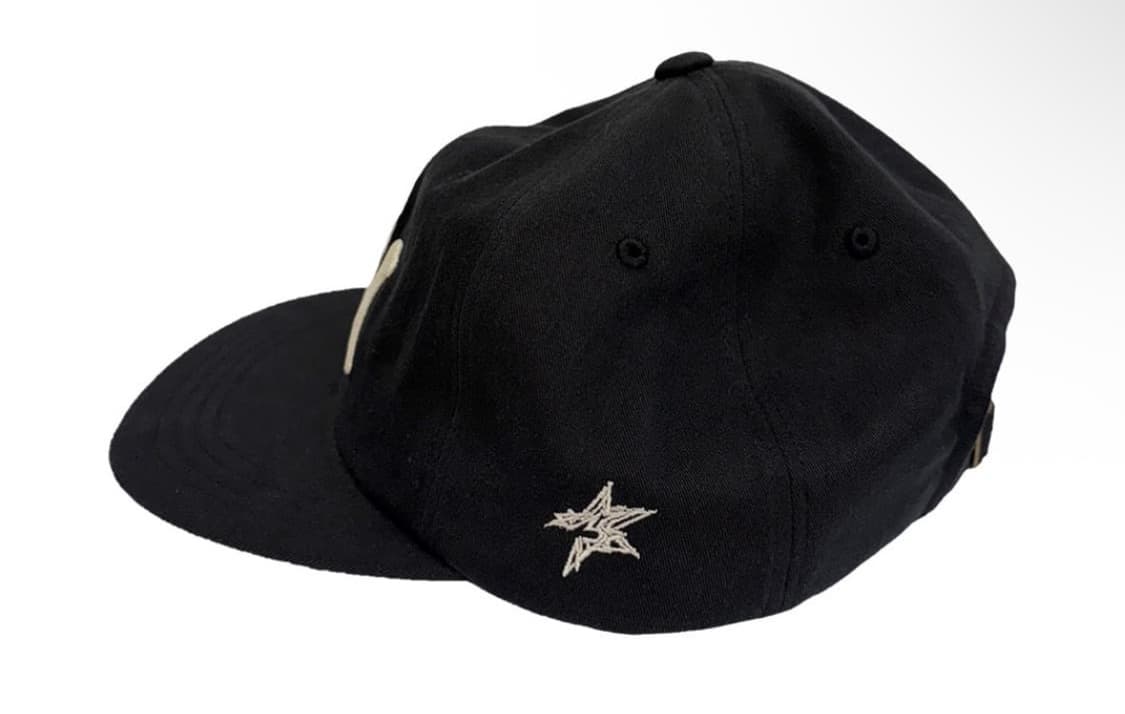 아오이로 6 패널 본 A/N 캡 블랙 새상품 상품이미지3