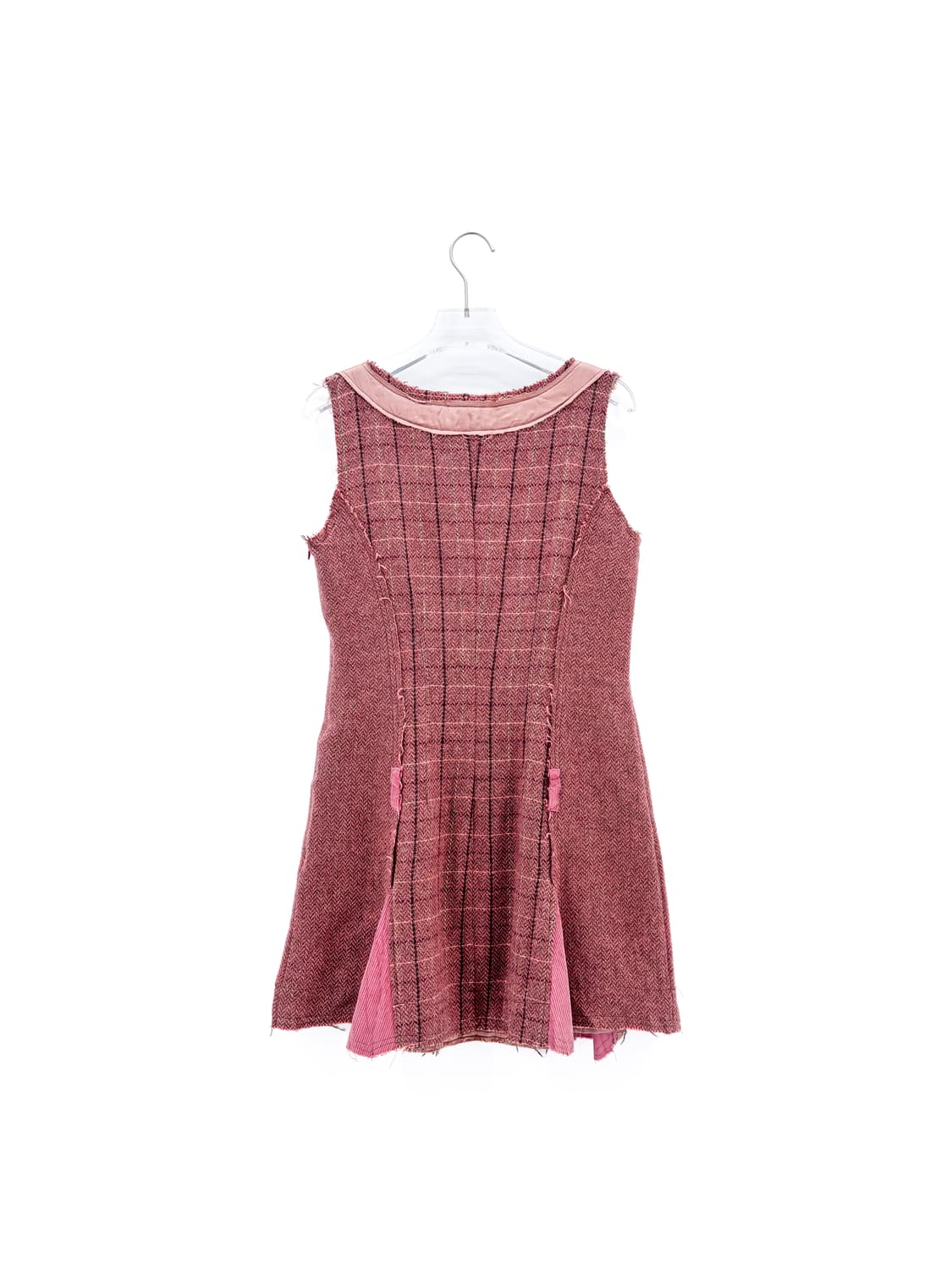 막스마라 울 블렌드 핑크 미니 드레스 상품이미지8