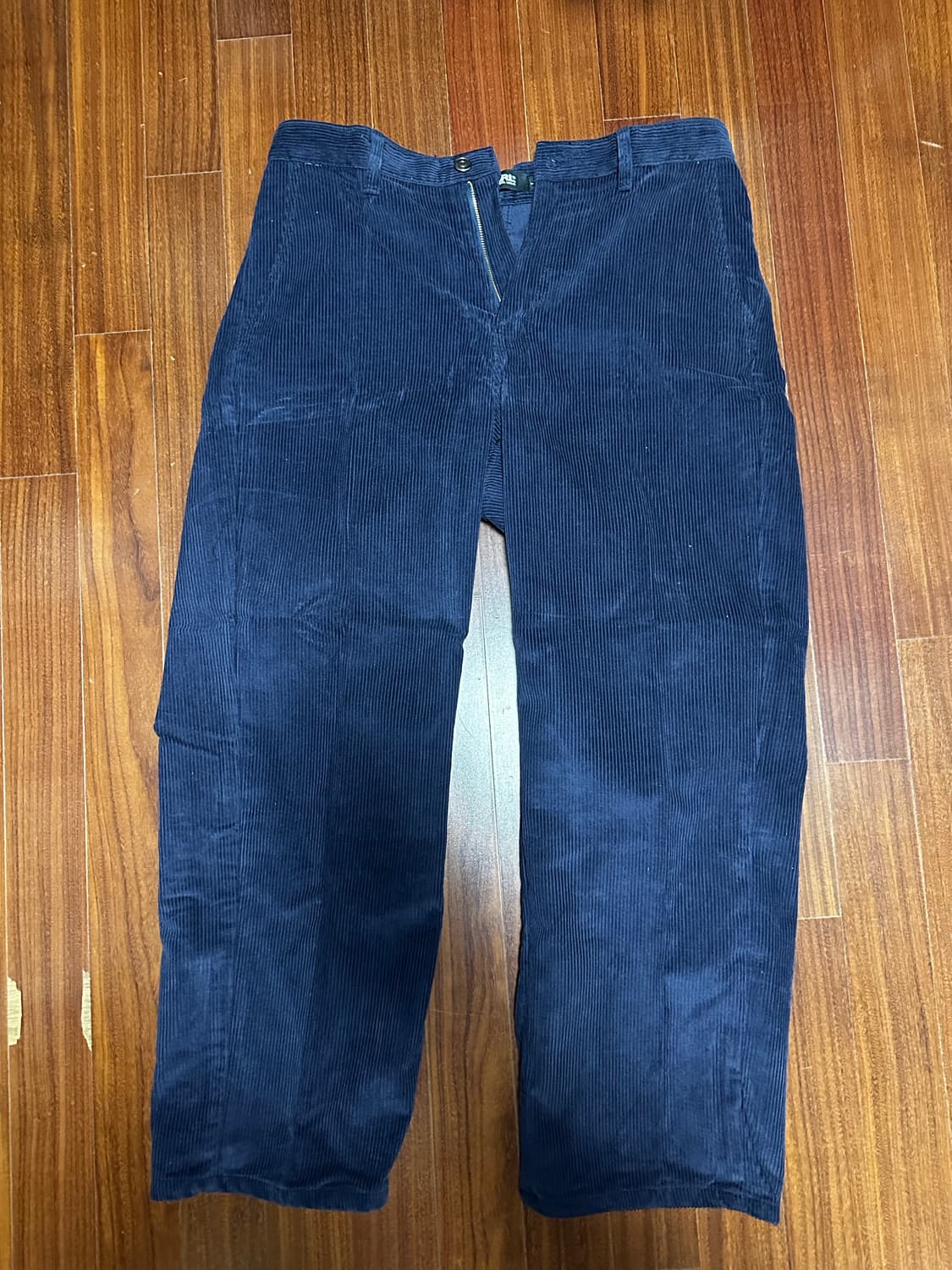 [SSRL] corduroy wide pants / navy 상품이미지2