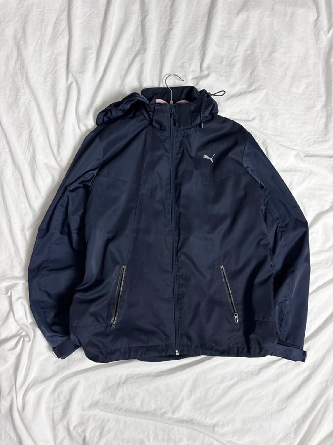 퓨마 네이비 후드자켓 상품이미지1