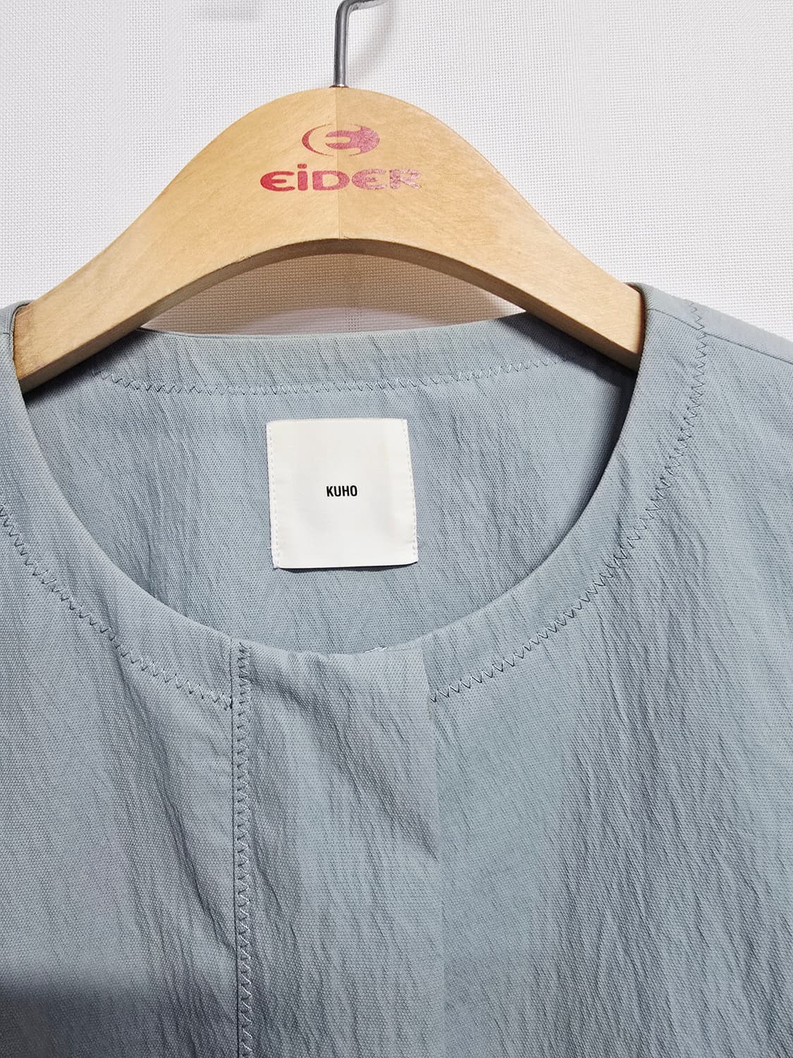 구호 하늘색 여성용 자켓 상품이미지6