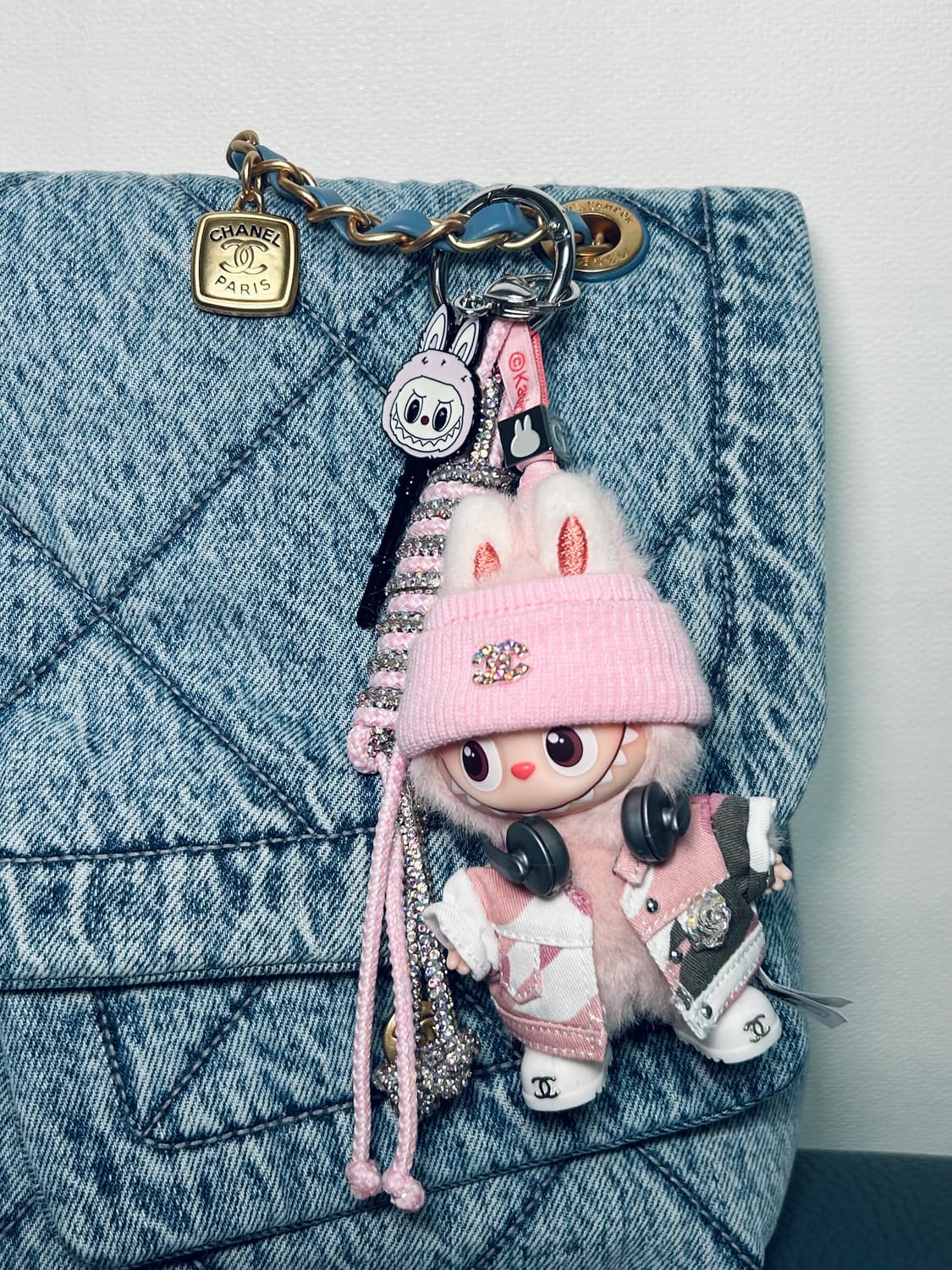 🙊미니라부부 내 마음속 비밀번호”G”커스텀키링 상품이미지6