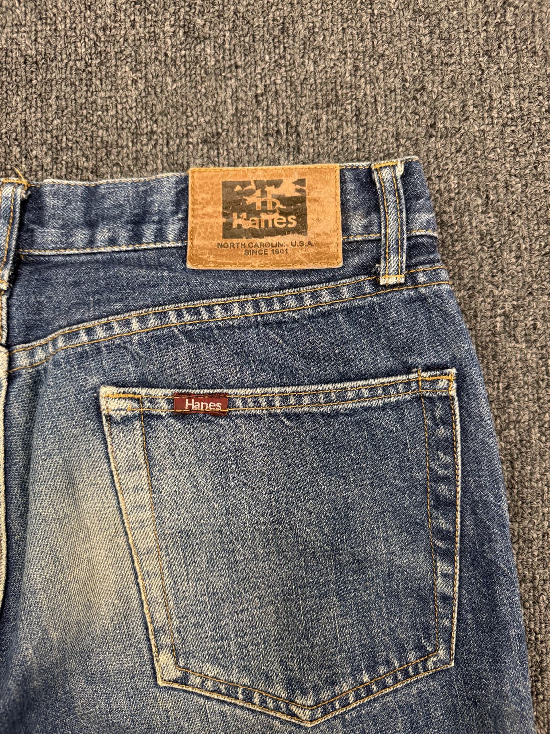 OS)Hanes 빈티지 워싱 데님팬츠 상품이미지9