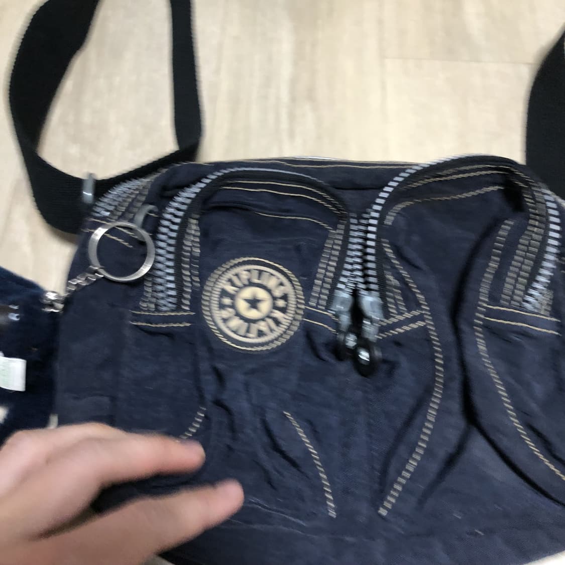 (OS) 키플링 KIPLING 빈티지 네이비 크로스백 가방 키플링크로스백 상품이미지3