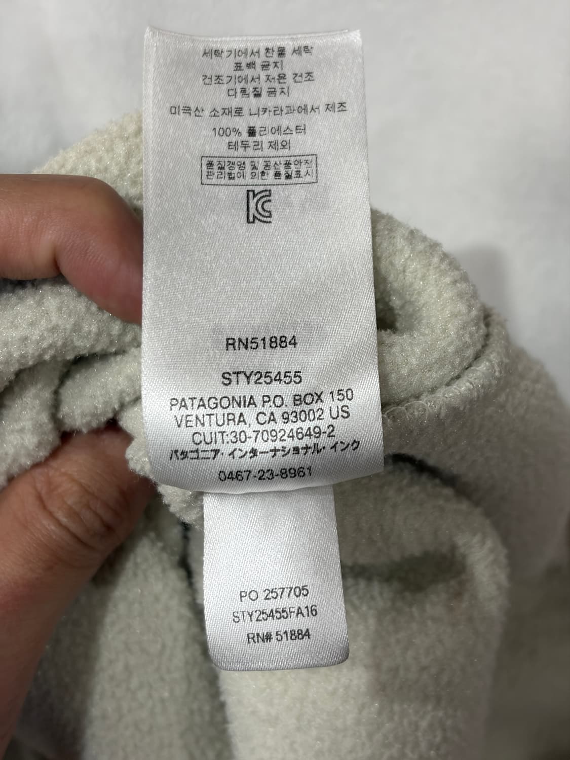 J4 파타고니아 신칠라 스냅T 플리스 S 상품이미지5