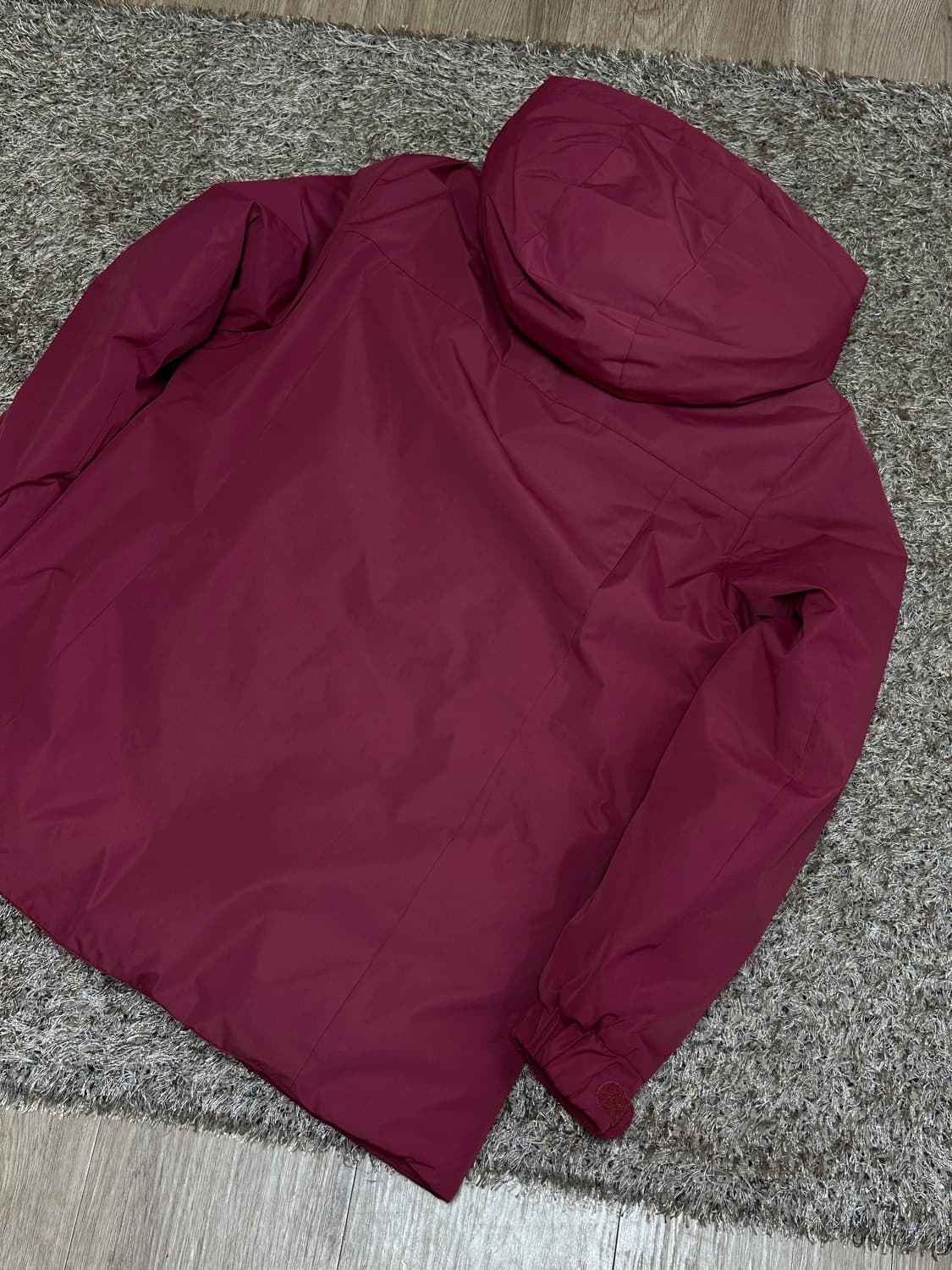 몽벨 클라우드 마운틴 패딩 95 미디움 버건디 상품이미지2