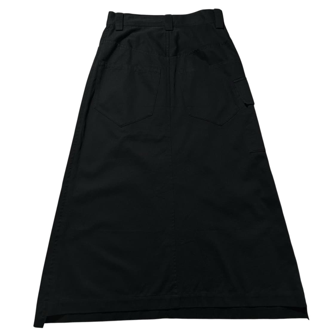 요지 야마모토 Y’s 카고 롱 스커트 블랙 상품이미지2