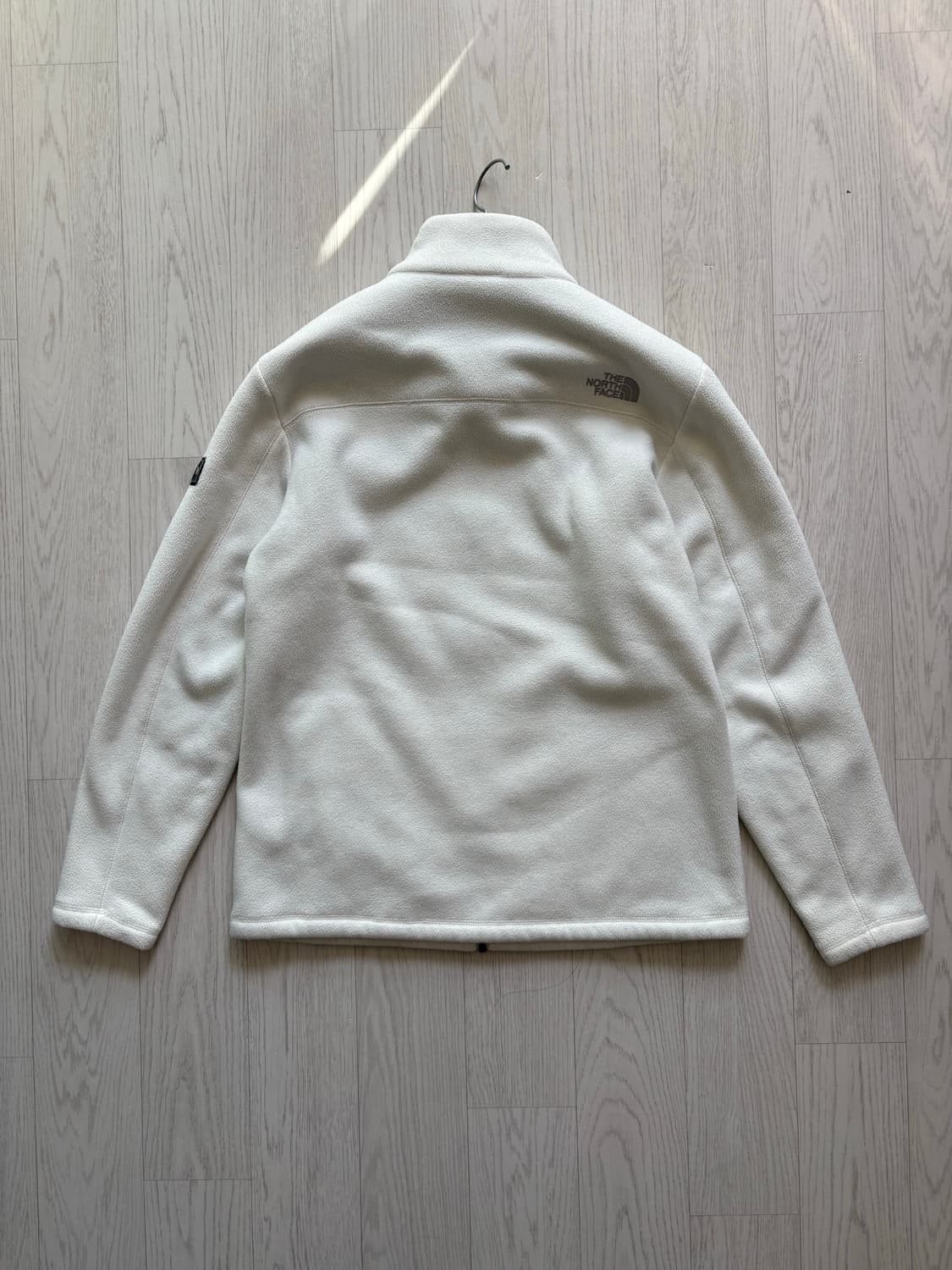 노스페이스 화이트 플리스 자켓 L(100) 상품이미지2