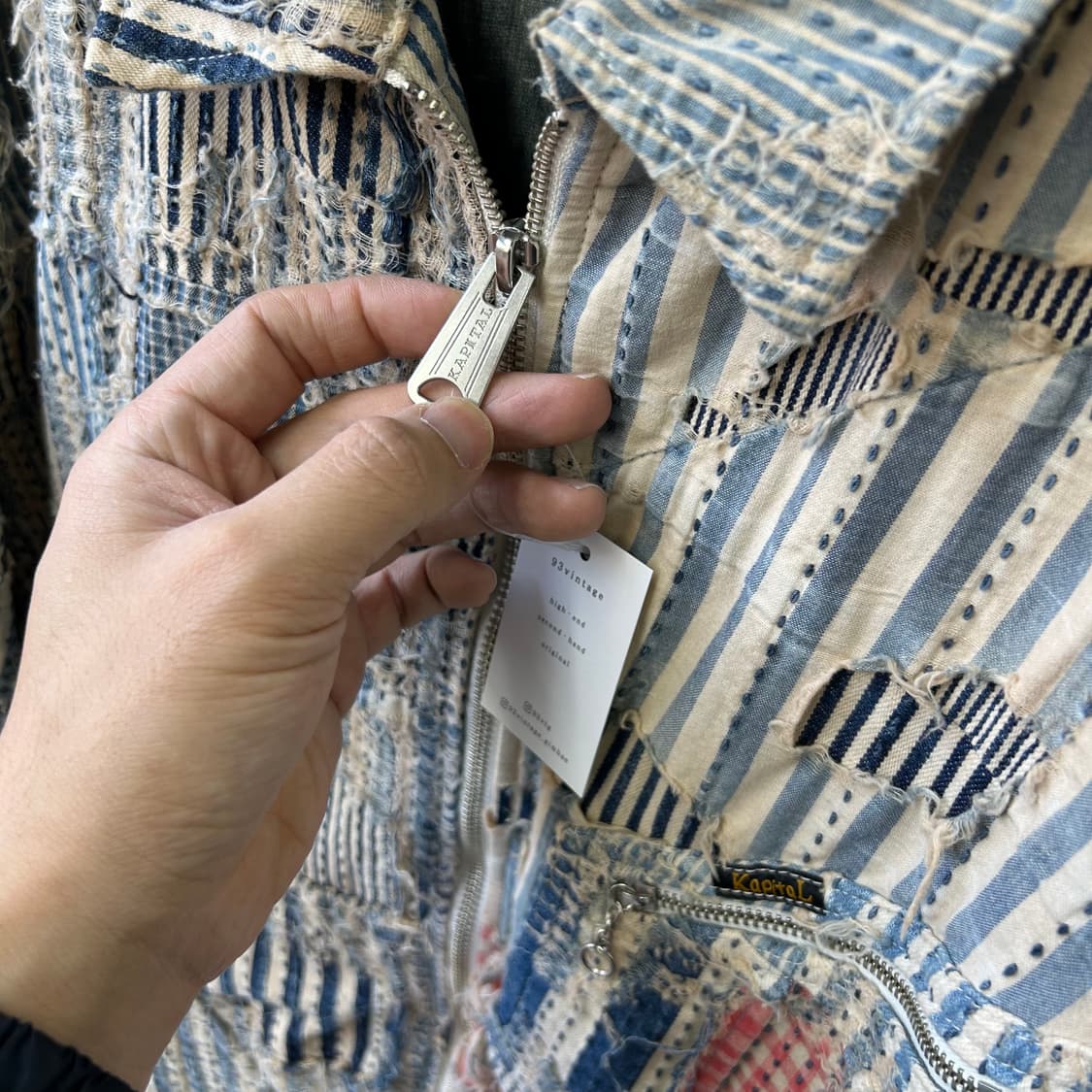 캐피탈 리버티 보로 집업 블루종 자켓 상품이미지5