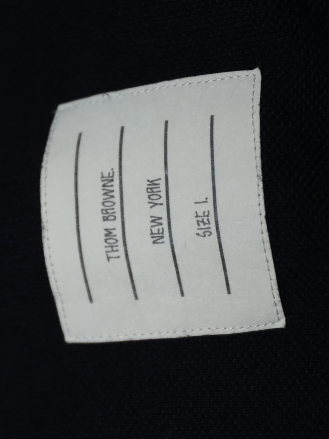 [정품]톰브라운 반집업 버튼 폴로 스웨트 셔츠 M 상품이미지6