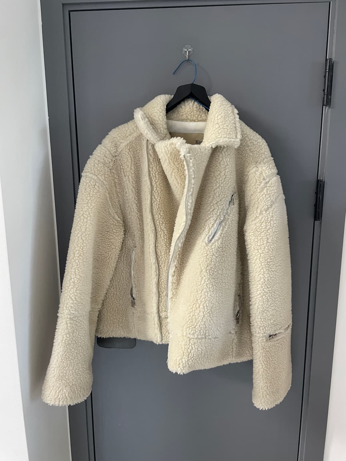 마뗑킴 퍼 무스탕 테디베어하프코트 상품이미지2