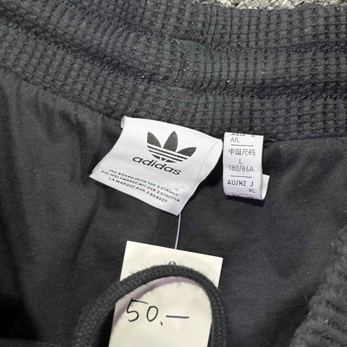 아디다스 와플 버켄바우어 블랙 트랙 팬츠 B3611 상품이미지4