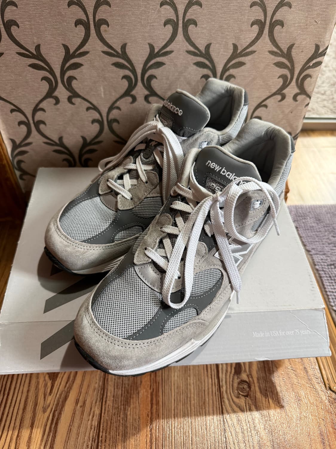 뉴발란스 992 그레이 신형 290사이즈 상품이미지1