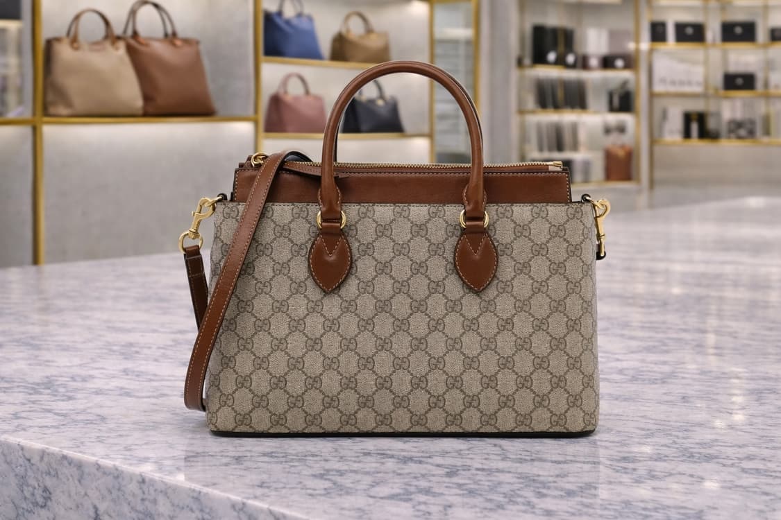 [A급] 구찌 GG 수프림 에덴 토트 겸 숄더백 판매합니다!!! 상품이미지1