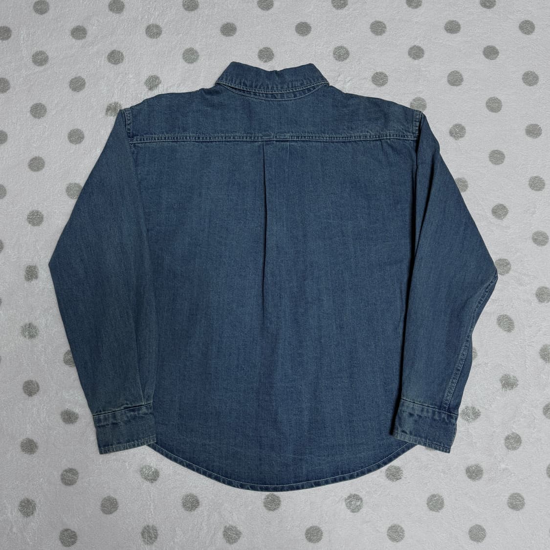 hmode 에이치모드 데님셔츠 진청 상품이미지2