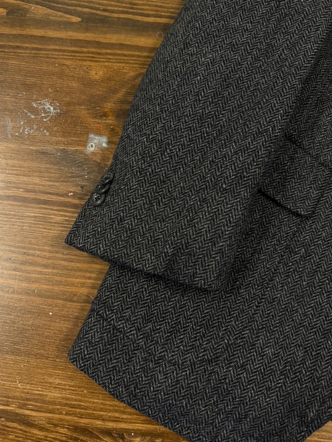 쉽스 문트위드 헤링본 자켓 남성95-100 상품이미지7