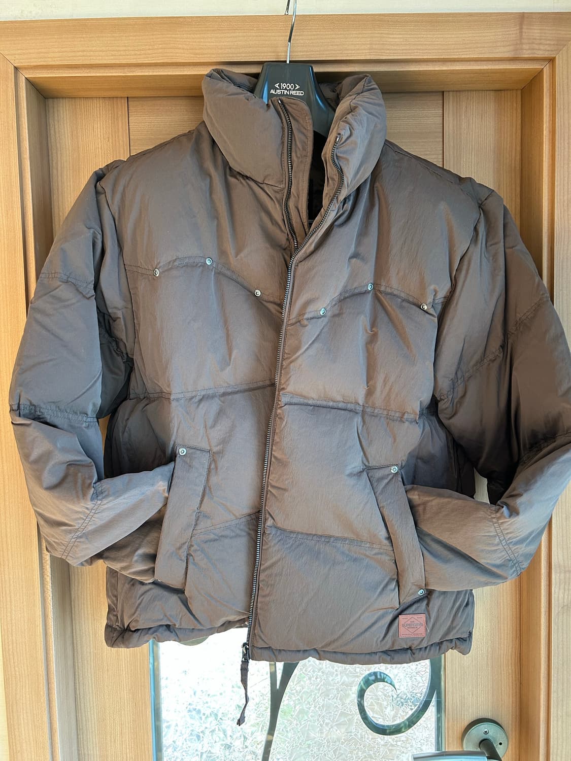 슈퍼드라이 웨스턴 덕다운 패딩 브라운 상품이미지2