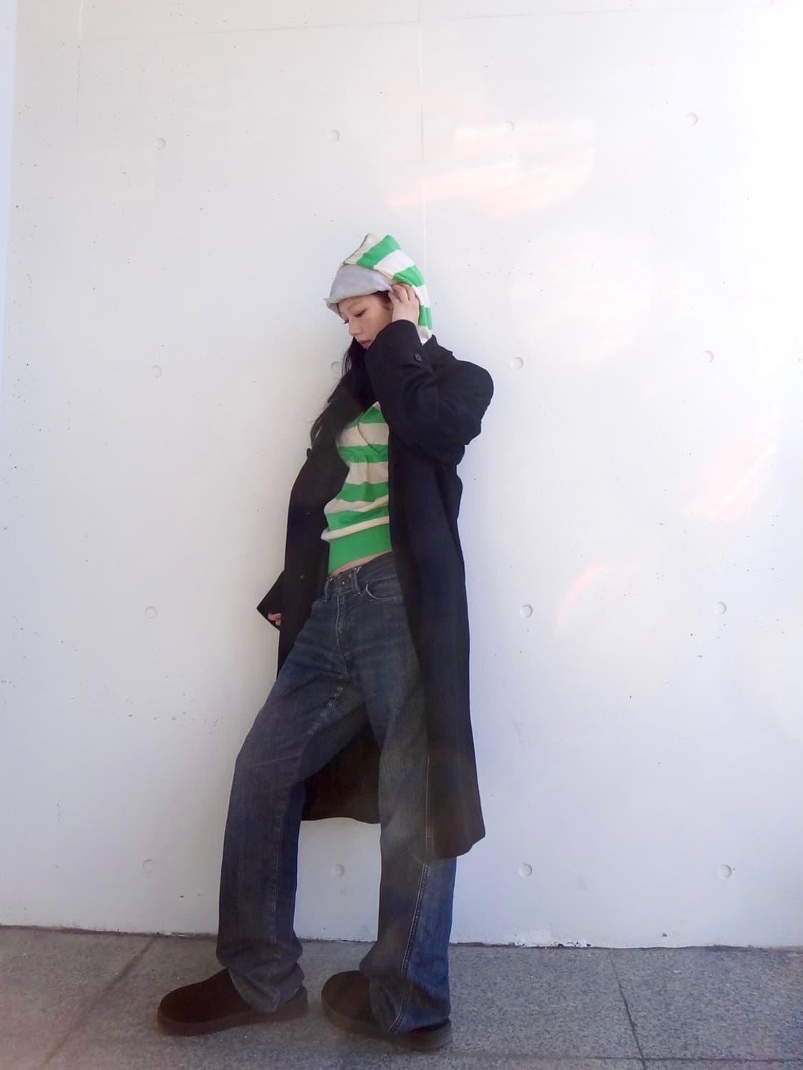 DARKS tailor long coat / black 상품이미지3